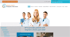 Desktop Screenshot of orangecountyorthopediccenter.com